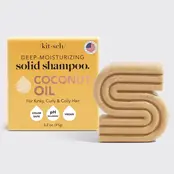Kitsch Coconut Oil Shampoo Bar for Dry Damaged Hair