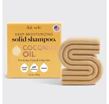 Kitsch Coconut Oil Shampoo Bar for Dry Damaged Hair