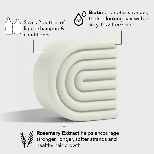 Rosemary & Biotin Volumizing Conditioner Bar Rosemary & Biotin Volumizing Conditioner Bar