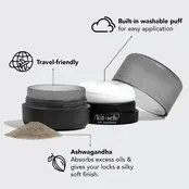 Volumizing Rice Protein Dry Shampoo - For Dark Hair