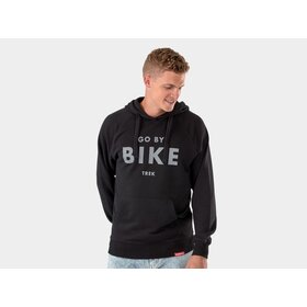 Trek Go By Bike Unisex Hoodie - Black