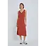 Pruitt V-Neck Maxi Dress - Rust