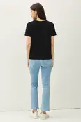 Pandora Bamboo Tee - Black