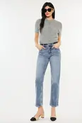 Kancan Tilda High Rise Slim Straight Leg Jeans