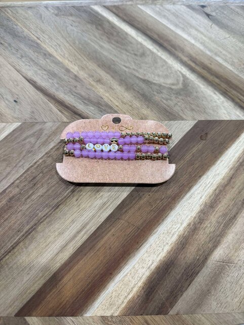 Love Beads Bracelets