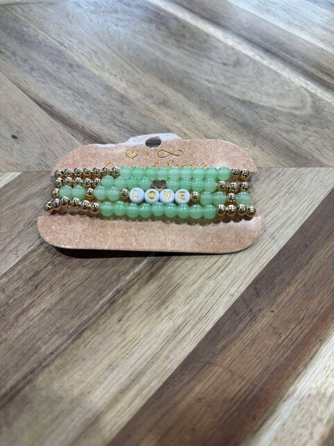 Love Beads Bracelets