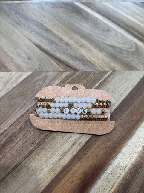 Love Beads Bracelets