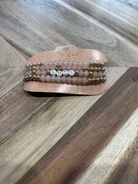 Love Beads Bracelets