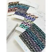 Leopard Mix Print Hair Tie Set