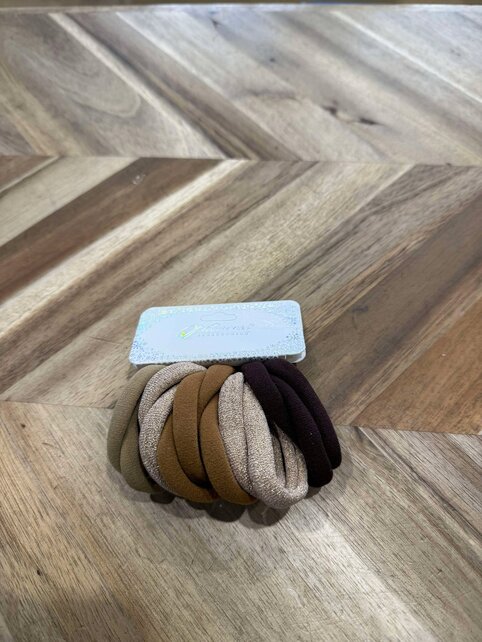 Metallic Hair Tie Set