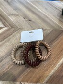 Neutral Spiral Hair Ties