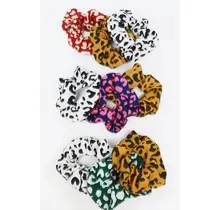 Leopard Scrunchie 3/Set