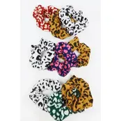 Leopard Scrunchie 3/Set
