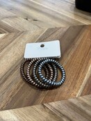 Multicolor Spiral Hair Ties