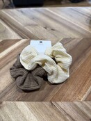 Waffle Knit Scrunchie Set