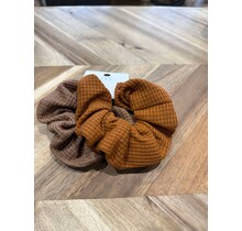 Waffle Knit Scrunchie Set