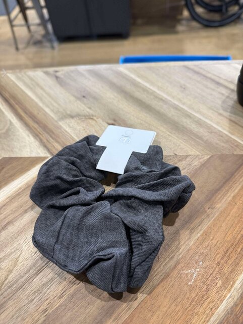 Acid Washed Pattern Large Scrunchie