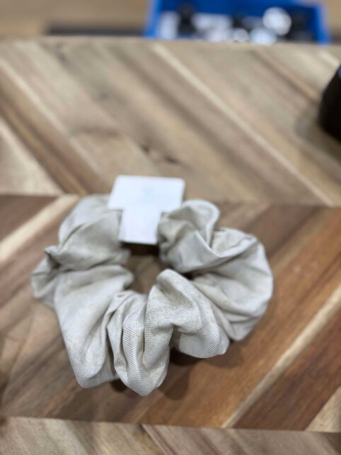 Acid Washed Pattern Large Scrunchie