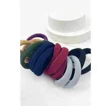 Dark Color Tone Hair Tie 16/Set