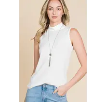 Taylon Mock Neck Tank