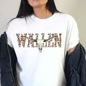 Wallen Graphic Tee - White
