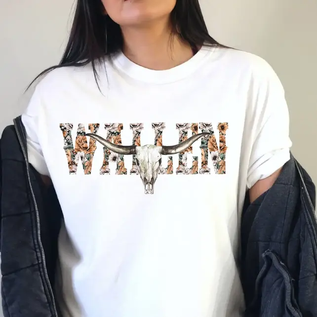 Wallen Graphic Tee - White