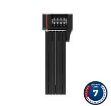 Abus, Bordo uGrip 5700C, Folding Lock, Combination, 80cm, 2.6', 5mm, Black