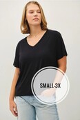 Pandora Bamboo Tee - Black