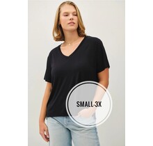 Pandora Bamboo Tee - Black