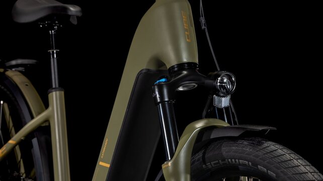 Cube Kathmandu Hybrid Pro 800 - Dusty Olive n Gold