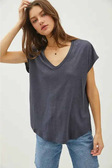 Vesper Raw Edge Tee