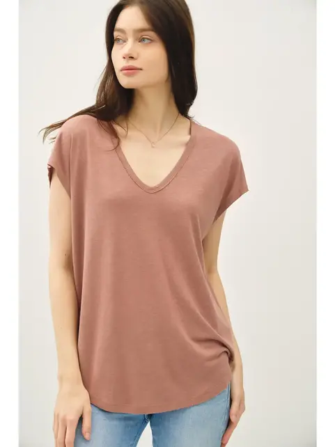 Vesper Raw Edge Tee