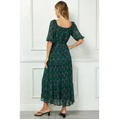 Tess Maxi Dress - Peacock