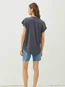 Vesper Raw Edge Tee