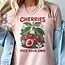 Cherries Fruit Farmers Tee - Peach