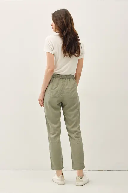 Benita Tencel Ankle Pants