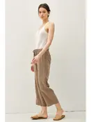 Bexley Tencil Wide Leg Pant - Mocha