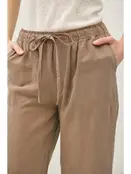 Bexley Tencil Wide Leg Pant - Mocha