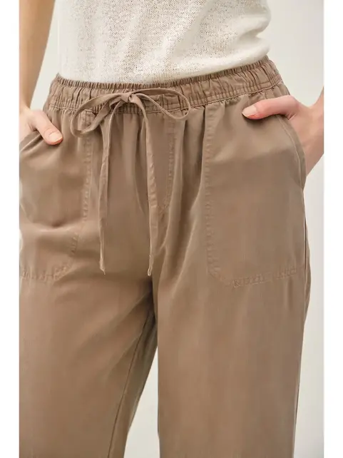 Bexley Tencil Wide Leg Pant - Mocha