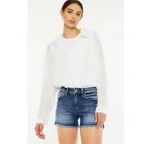 Kancan Levy High Rise Denim Short
