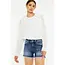 Kancan Levy High Rise Denim Short
