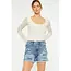Kancan Rosie High Rise Denim Short