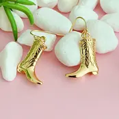 Cowgirl Bootie Dangle Earring