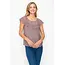 Halston Off Shoulder Blouse - Dusty Mauve