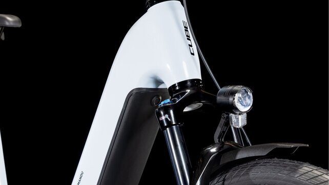 Cube Kathmandu Hybrid One - Polar White n Blk