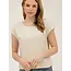 Alina Round Neck Blouse - Natural
