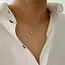 Love Bean Heart Necklace - Gold