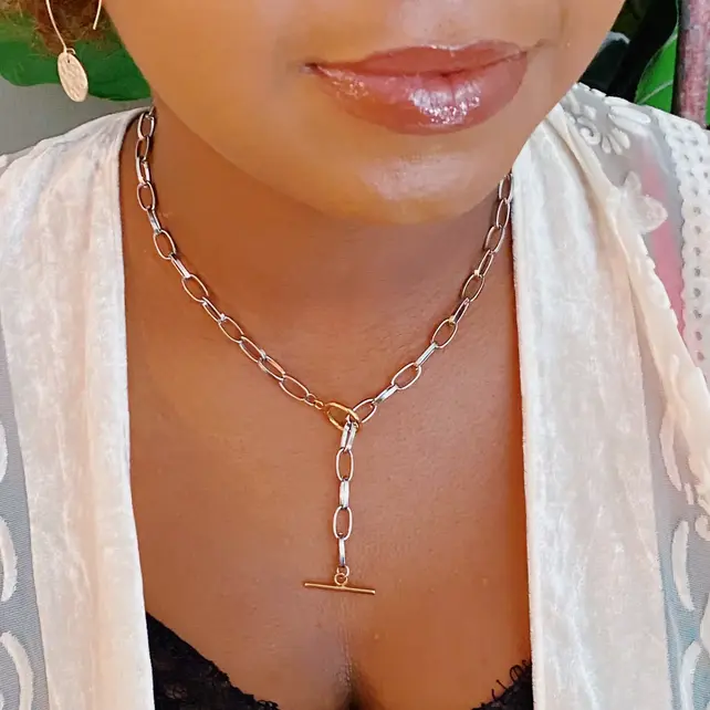 Do It All Link Chain Necklace - Gold