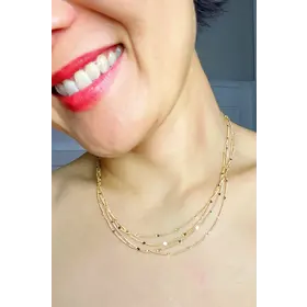 Show Me the Ways Necklace - Gold