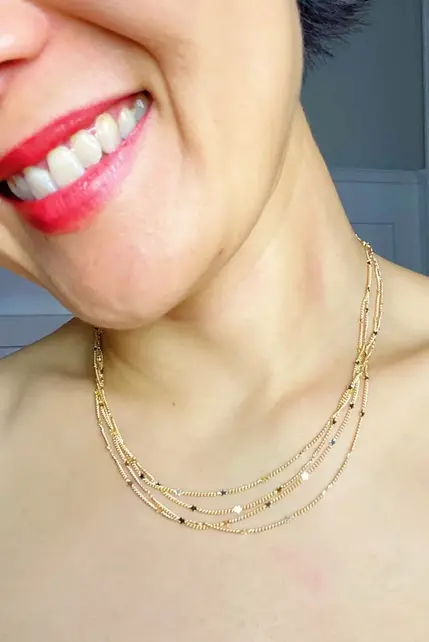 Show Me the Ways Necklace - Gold